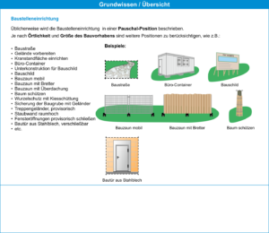 HasenbeinPlus Übersicht Modul Baustelleneinrichtung