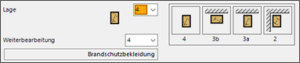 HasenbeinPlus Screenshot Auswahl Lage der Holzstütze